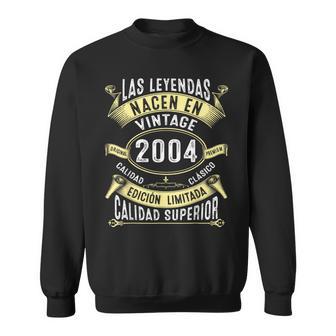 Las Leyendas Nacen En 2004 22 Años Cumpleaños Hombre Regalo Camisa de entrenamiento - Regaloses