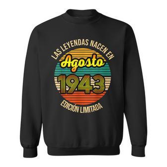 Las Leyendas Nacen En Agosto 1943 78 Años Agosto 1943 Camise Camisa de entrenamiento - Regaloses