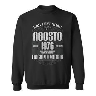 Las Leyendas Nacen En Agosto 1976 50 Años Cumpleaños Camisa de entrenamiento - Regaloses