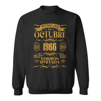 Las Leyendas Nacen En Octubre De 1966 58 Años Cumpleaños Camisa de entrenamiento - Regaloses