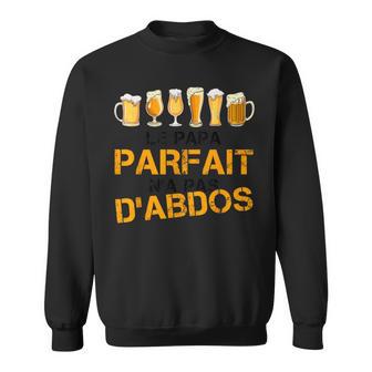 Le Papa Parfait N'a Pas D'abdo Humour Biere Pere Sweater e - Cadeauxyz