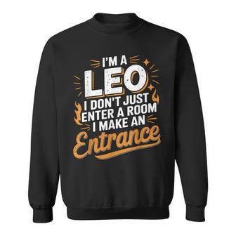 Leo Zodiac Sign Birthday Horoscope Astrology Sweatshirt | Seseable UK