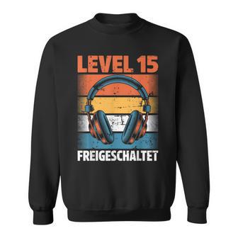 Level 15 Freigeschaltet 15 Geburtstag Sweatshirt - Geschenkecke