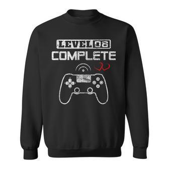 Level 8 Complete Octavo Aniversario Boda Parejas Ocho Años Camisa de entrenamiento - Regaloses