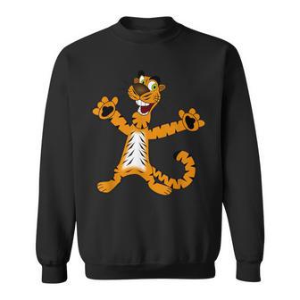 Linda Joven Bebéelva Tigre Dibujos Animados Animales Niños Niñas Regalo Camisa de entrenamiento - Regaloses