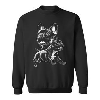 Lindo Bulldog Francés En Estilo De Dibujo Fresco Camisa de entrenamiento - Regaloses