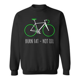 Lustiger Radfahrerpruch Rennrad Umwelt Klima Radfahren Fun Sweatshirt - Geschenkecke