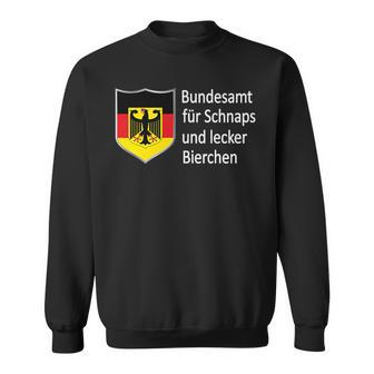 Lustiges Männer Party Bier Alkoholchnapsaufenpruch Sweatshirt - Geschenkecke