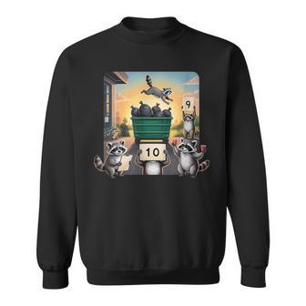 Mapachesaltando 9 10 Contenedor De Basura Camisa de entrenamiento - Regaloses