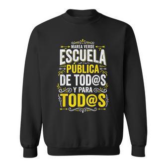 Mareaerde Educación Pública Escuela De TodS Para TodS Camisa de entrenamiento - Regaloses