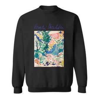 Matisse Clásico Colorido Jardín Paisaje Arte Abstracto Camisa de entrenamiento - Regaloses