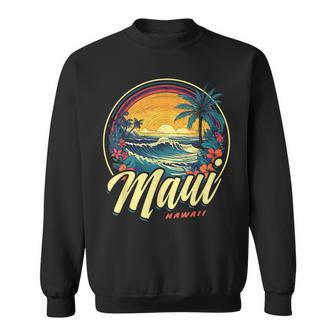 Maui Hawaiitrandurfen Retro 70Er 80Erintage Sweatshirt - Geschenkecke