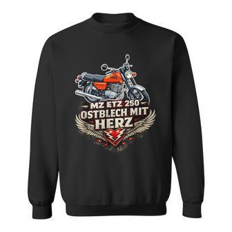 Mz Etz 250 Mofa Kult Motorrad Ddr Klassiker Retro Sweatshirt - Geschenkecke