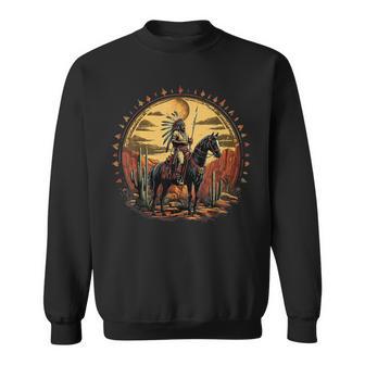 Native American Indian Chief Canyons Native American Pride Sweatshirt - Thegiftio UK