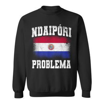 Ndaipori Problema Bandera Paraguay No Problem Quote Camisa de entrenamiento - Regaloses
