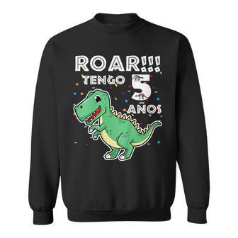 Niños 5 Cumpleaños Niño Dinosaurio 5 Años Niño Camisa de entrenamiento - Regaloses