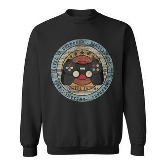 Niveau 18 Débloqué Enfin Adulte Génial Gamer Édition Limitée Sweater e - Cadeauxyz