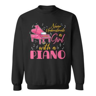 No Bisognia Nuncaubestimes A Una Chica Con Un Piano Camisa de entrenamiento - Regaloses