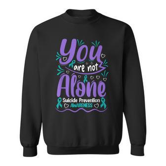 No Estásolo Concientizaciónobre La Prevención Deluicidio Camisa de entrenamiento - Regaloses