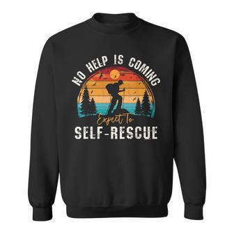 No Hay Ayuda Espere Una Cita Deenderismo Al Atardecer De Auto-Rescate Camisa de entrenamiento - Regaloses