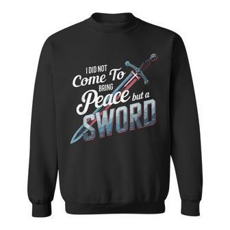 Noine A Traer Pazino Una Cruz Cristiana Espada Camisa de entrenamiento - Regaloses