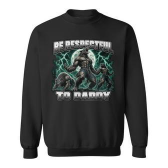 Ofensivo Extraño Alfa Lobo Meme Divertido Inapropiado Cringe Camisa de entrenamiento - Regaloses