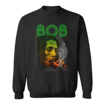 Offizielles Bob Marley Bobmoke Reggaeintage Retro Sweatshirt - Geschenkecke