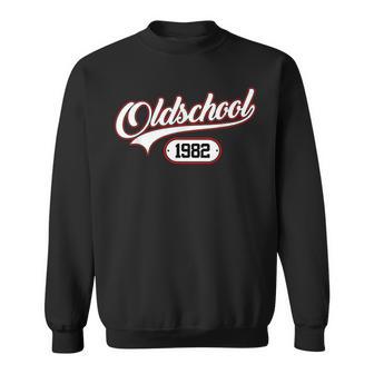 Oldschool 1982 Jahrgang Geburtsjahr Geburtstag Birthday Sweatshirt - Geschenkecke