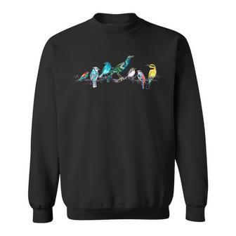 Pájaros En Una Rama Observación De Aves Observador De Aves Observador De Aves Camisa de entrenamiento - Regaloses