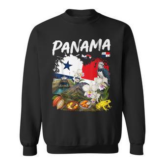 Panamanian Flag Outfit Idea For Panameñ Panama Cultural Sweatshirt | Seseable UK