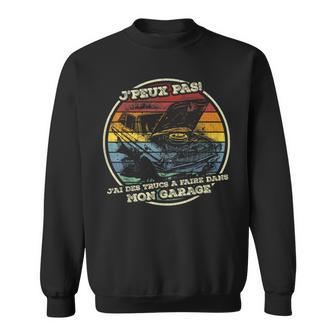 Papa Bricoleur Mécanicienoiture Rétro Humour J'peux Pas Sweater e - Cadeauxyz