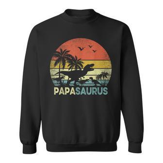 Papa Dinosaurio Papasaurus 3 Tres Niños Día Del Padre Camisa de entrenamiento - Regaloses