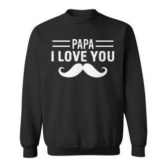 Papá Te Quiero Papá Divertido Camisa de entrenamiento - Regaloses