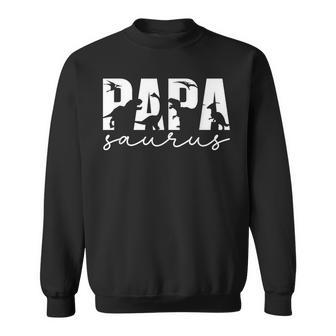 Papasaurus Dinosaurio T-Rex Papaaurus Familia A Juego Camisa de entrenamiento - Regaloses