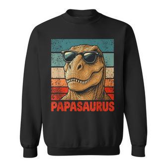 Papasaurus Dad Dinosaur Sweatshirt - Thegiftio UK