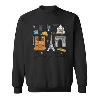 Paris Je T'aime Paris Lover Traveling France Bébé Enfant Sweater e - Cadeauxyz