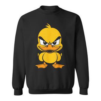 Pas Content Canards Grognon Humour Petit Canard Mignon Sweater e - Cadeauxyz
