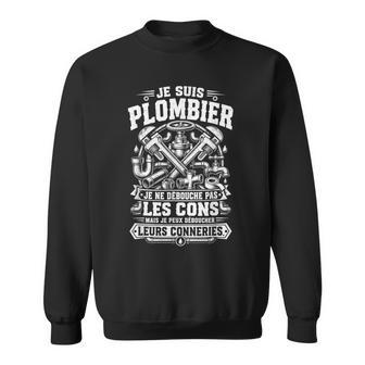 Plombier Humour Homme Dépannage Plomberie Artisan Bricolage Sweater e - Cadeauxyz