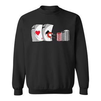 Poker Jeu De Cartes Casino Poker Sweater e - Cadeauxyz