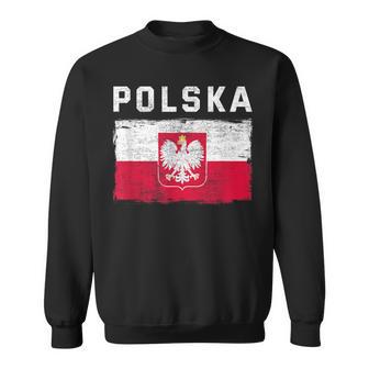 Pologne Drapeau Polonais Poland Polska Sweater e - Cadeauxyz
