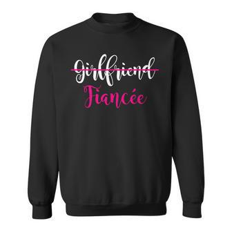 Pour Petite Amie Fiancée Fiançailles Fête Couple Fiancée Sweater e - Cadeauxyz
