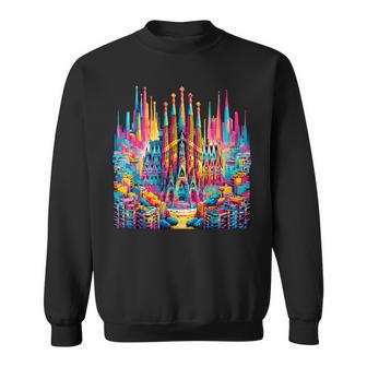 Preciosa Ilustraciónagrada Familia De Barcelona Camisa de entrenamiento - Regaloses
