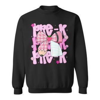 Preschool Back To School First Day Prek Teachers Kids Sweatshirt - Thegiftio UK