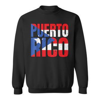 Puerto Rico Flag Puerto Rican Flag Independence Day Sweatshirt - Thegiftio UK