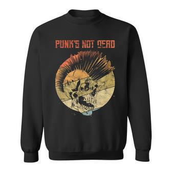 Punk's Not Dead Punk Rock Punker Camisa de entrenamiento - Regaloses