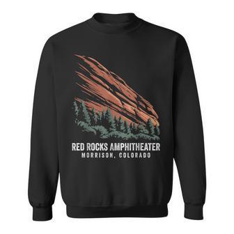 Red Rocks Amphitheatre Morrison Colorado Sweatshirt - Thegiftio UK