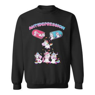 Regalo De Conciencia Dealud Mental De Unicornio Anti Depresión Camisa de entrenamiento - Regaloses