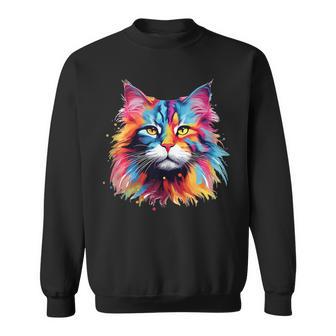 Regalo De Gato Maine Coon Para Amantes De Los Gatos In Mangas Camisa de entrenamiento - Regaloses