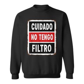 Regalo Divertido Frase Cuidado No Tengo Filtro Camisa de entrenamiento - Regaloses