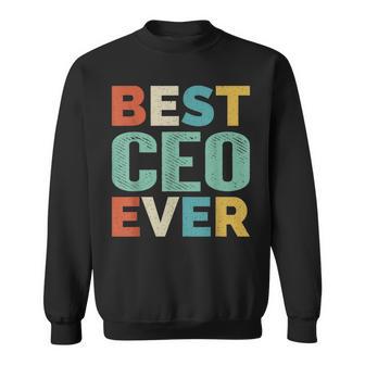 Regalos De Estilo Retro Para Ceointage Best Ceo Ever Camisa de entrenamiento - Regaloses